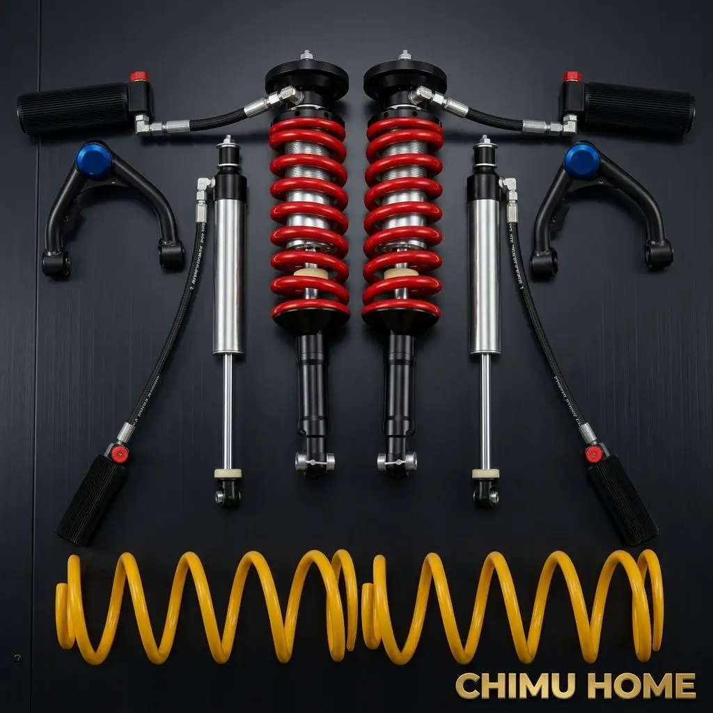 

【CHIMU HOME】 for V73 Series 4x4 Monotube Nitrogen Reservoir Suspension Lift Kit for Professional Performance Alignment Set
