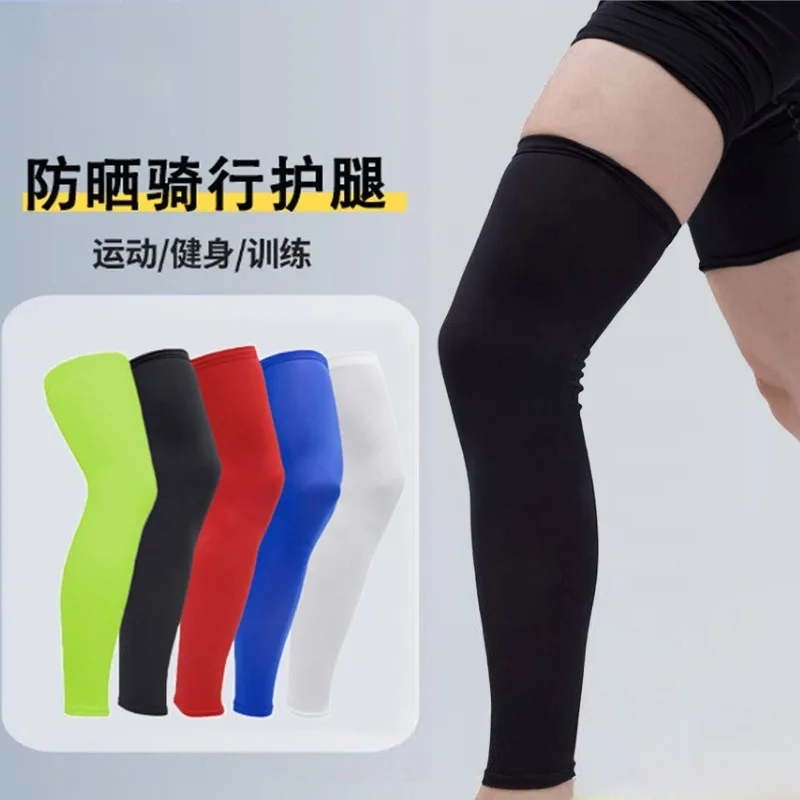 

1 шт., мягкие спортивные наколенники для мужчин и женщин, гетры, защита от ультрафиолета, дышащие компрессионные наколенники, эластичная защита на открытом воздухе