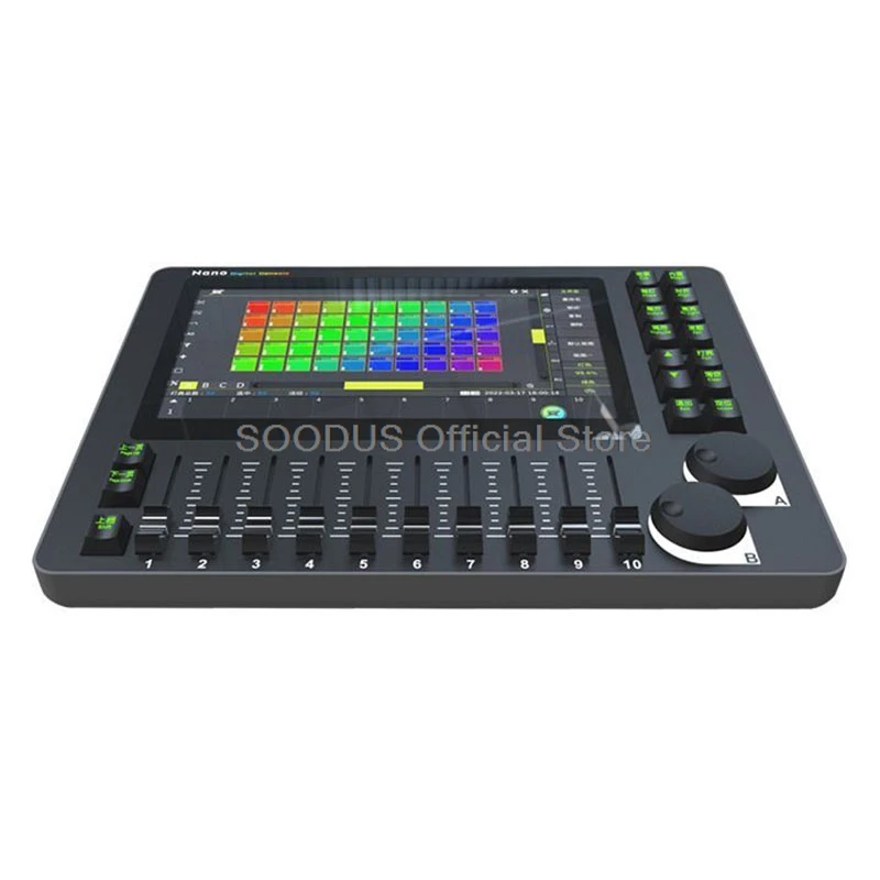 Professional Light DMX Controller Stage Effects Lighting DMX Console Projector Master Console Light With High Brightness Screen