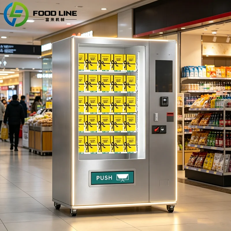 Mystery Box Vending Machine Self Service Surprise Gift Dispenser with LED Light Effects Blind Box Vending Machine Customized