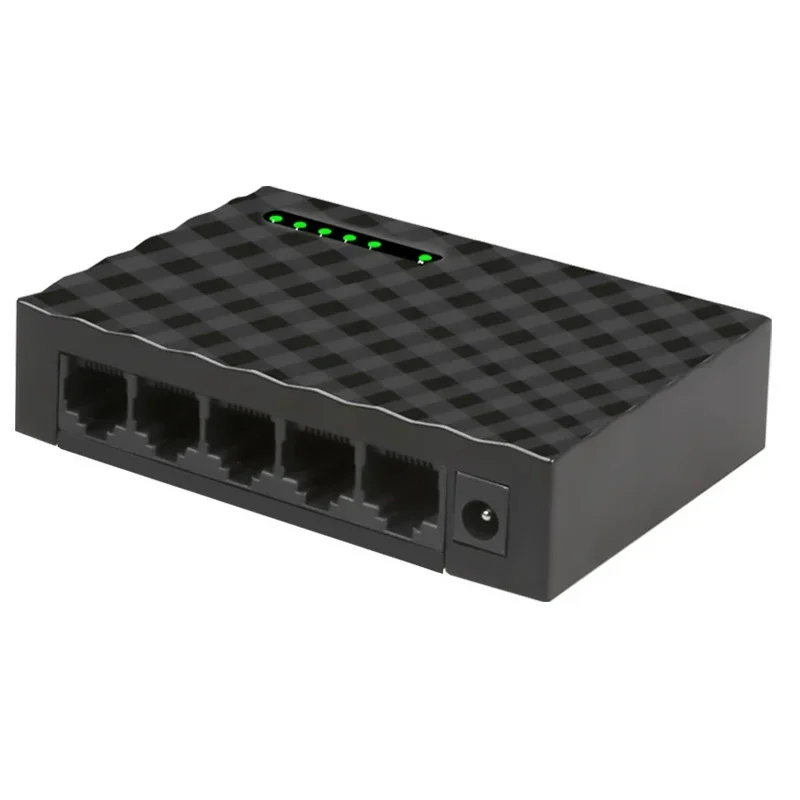 5 Ports Gigabit Network Switch 10/100/1000Mbps Ethernet Network Adapter EU or US Plug and Play High Quality Chip MT7530D RJ45