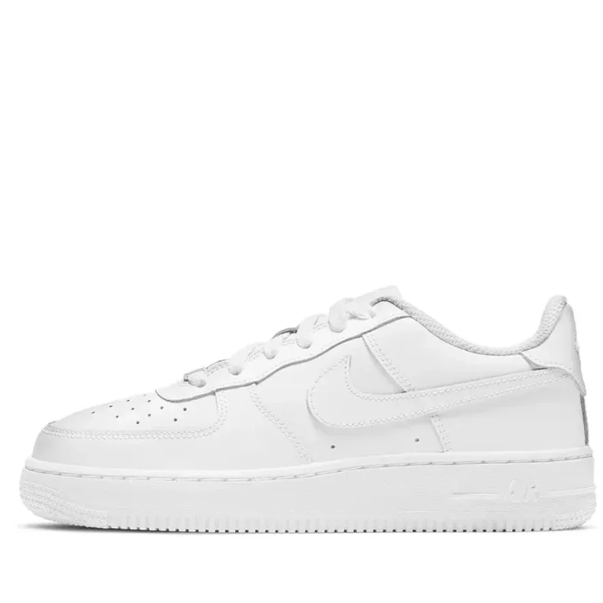 Nike Court Borough Low Low-Top Kidsren's Sneakers Synthetic Leather Classic Retro Style Anti-Slip Shock Absorber Wear-Resistant