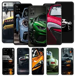 Super Car Sport Phone Case For OnePlus 12 11 10 9 8 7 7T Pro 12R 10R 9RT 9R 8T Nord N100 N200 N10 2T CE 2 5G Soft Black Cover