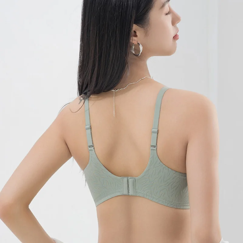 Сексуальный бесшовный бюстгальтер без косточек, нижнее белье для женщин, приятное для кожи дышащее женское нижнее белье, спортивный бюстгальтер пуш-ап