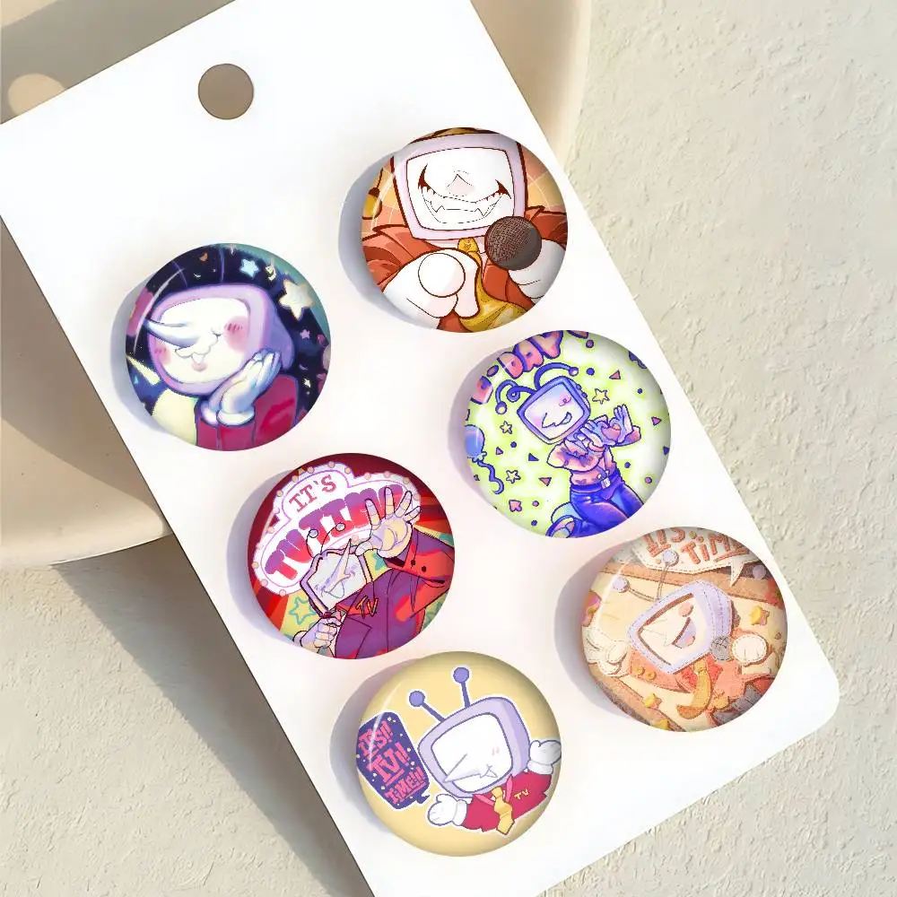 Game Mr. Ant Tenna Anime Brooches Cute Cartoon Badge Jacket Jeans Lapel Pin Gift Accessorie