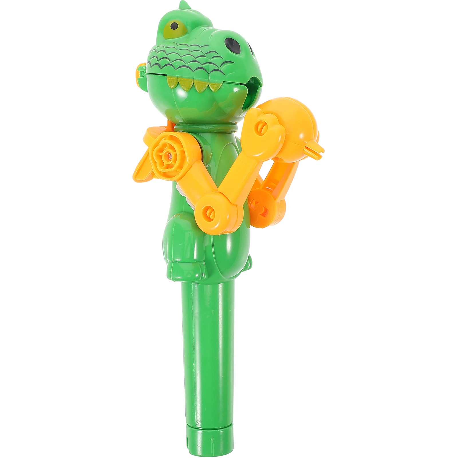 

Children's Dinosaur Lollipops Shape Candy-Eating Machine Surprise Toys Case