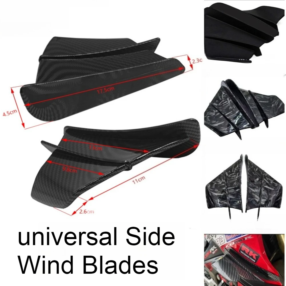 

Motorcycle Accessories universal Side Wind Blades, ABS forged windwing,water transfer windwings sportbike parts fit for BWM