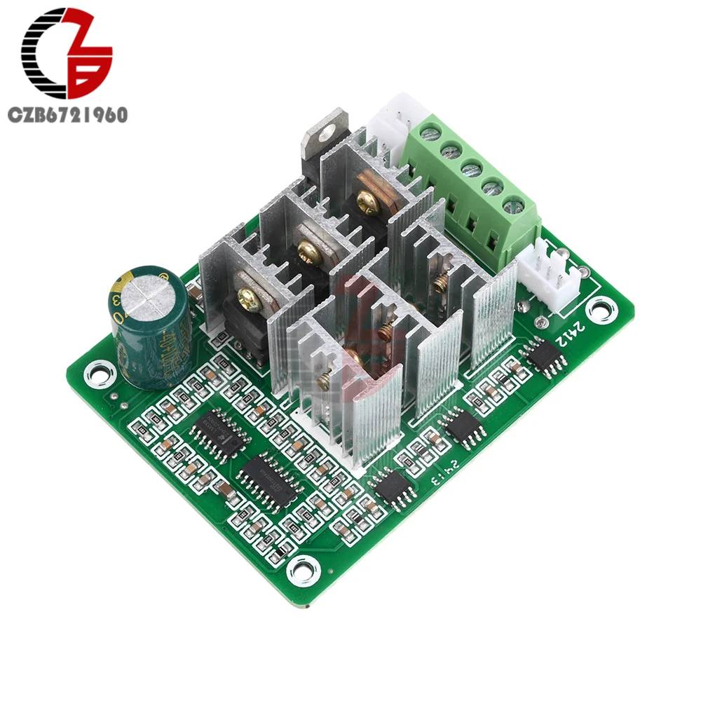 DC5-36V 15A Brushless Motor Controller 5V 12V 24V 36V Fan Speed Regulator Motor Driver Board for model aircraft drones robots