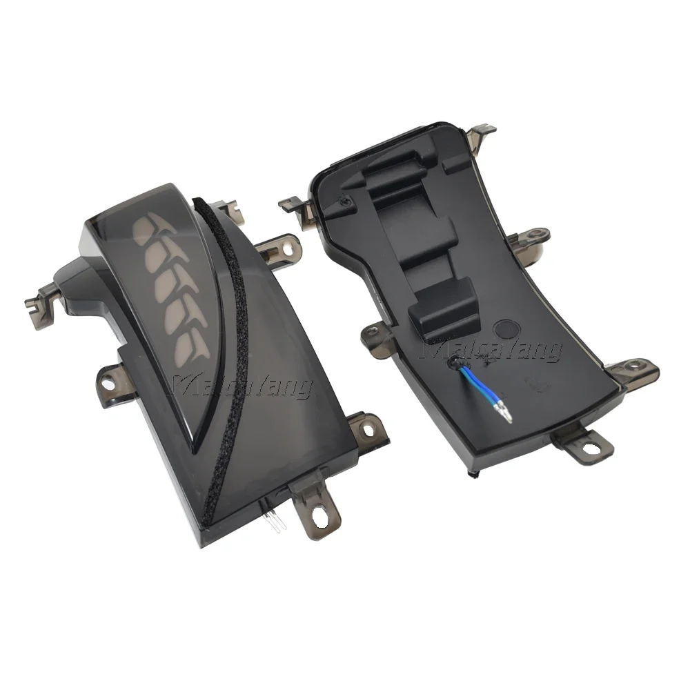 ديناميكية مرآة الرؤية الخلفية بدوره مصباح إشارة متتابعة تدفق ضوء لإنفينيتي QX56 QX80 لنيسان باترول Y62 أرمادا كويست RE52