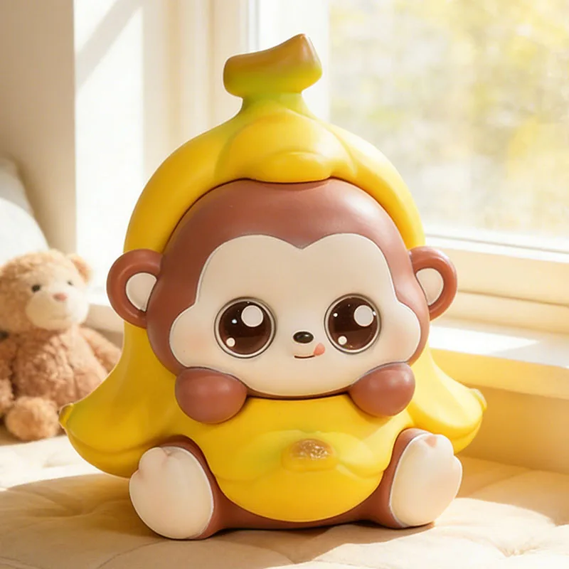 

Monkey Cute Money Boxes Kawaii Storage Children Gift Big Size Unique Design Accent Salon Piggy Bank Modern Cofre Home Decoration