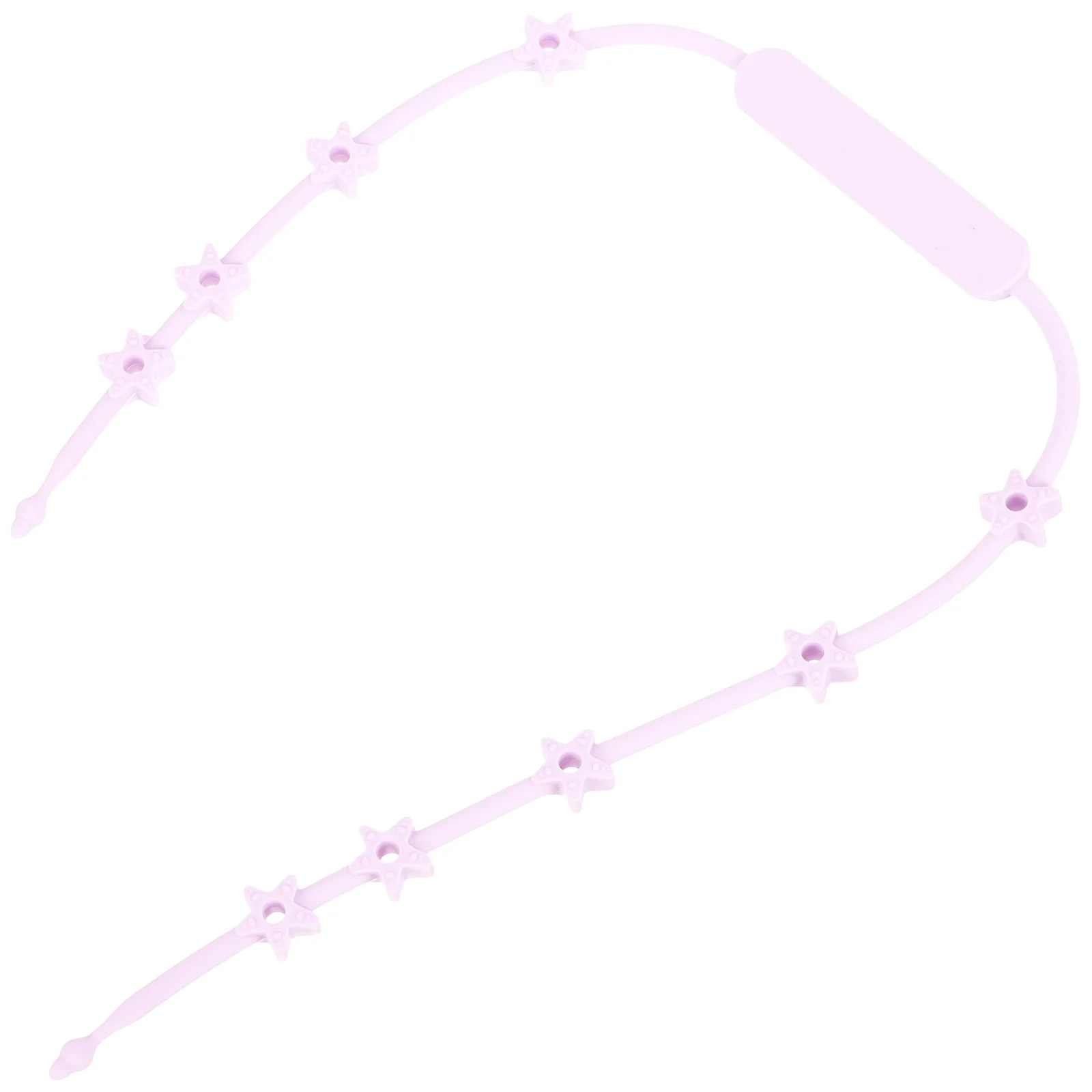 

Silicone Pacifier Adjustable Baby Strap For Reusable Silicone Straps Stroller Milk Bottle Holder Reusable Infant Safety Chain