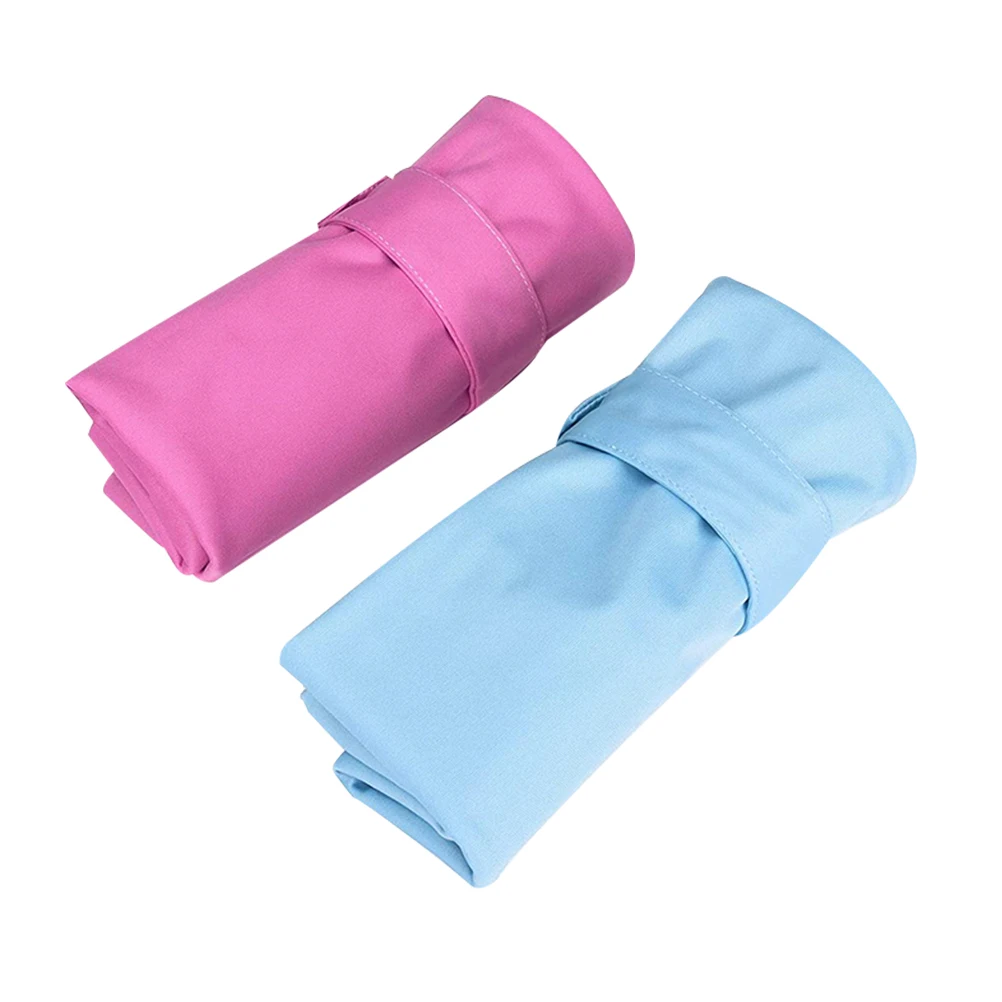 

2 Pcs Two Zippers Diaper Bag Waterproof Wet Dry Storage Bags for Baby Travel Camping Daily Use Premium Material