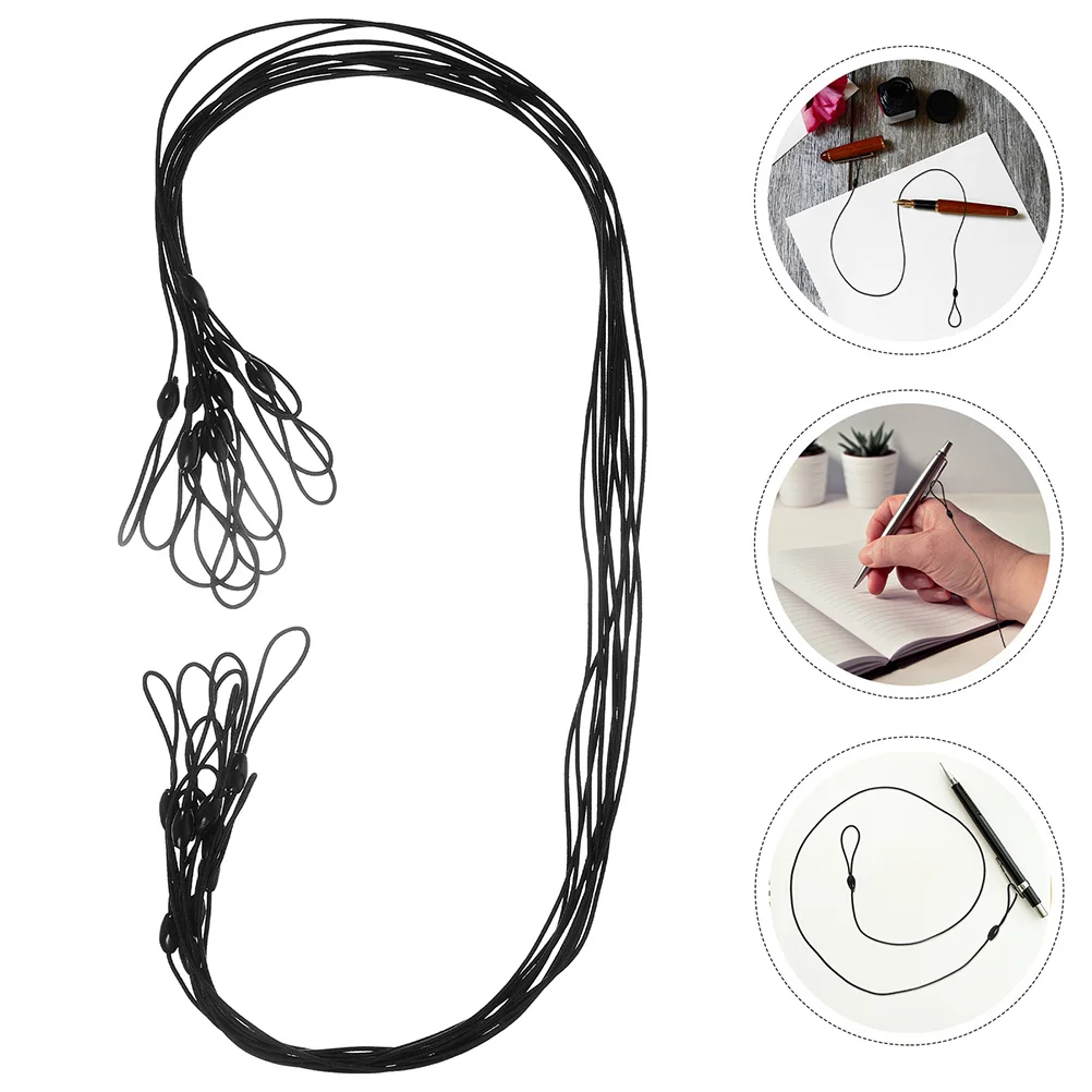 

20 Pcs Lanyard Pen Leash Anti-lose Replacement Plastic Stylus Elastic Spring Holder