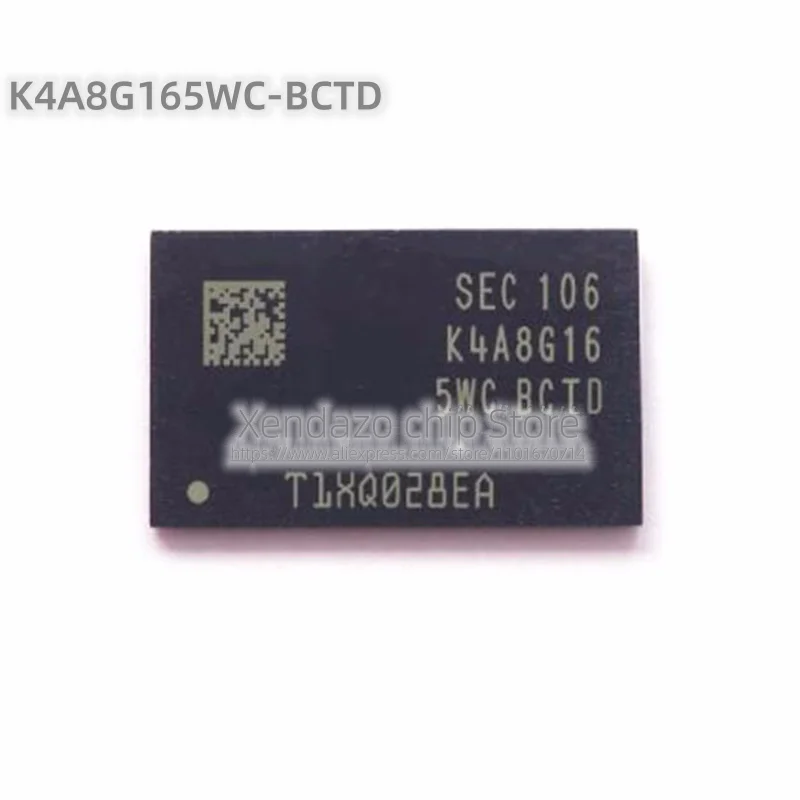 1pcs/lot K4A8G165WC-BCTD K4A8G16 WC-BCTD BGA96 Package Original Genuine DDR4 Flash Memory Chip