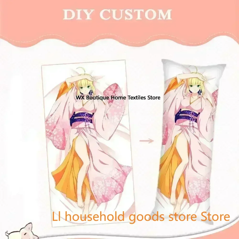 أنيمي ديكور كيس وسادة مصير/النموذج الأصلي حسن سابا Dakimakura Waifu المخدة