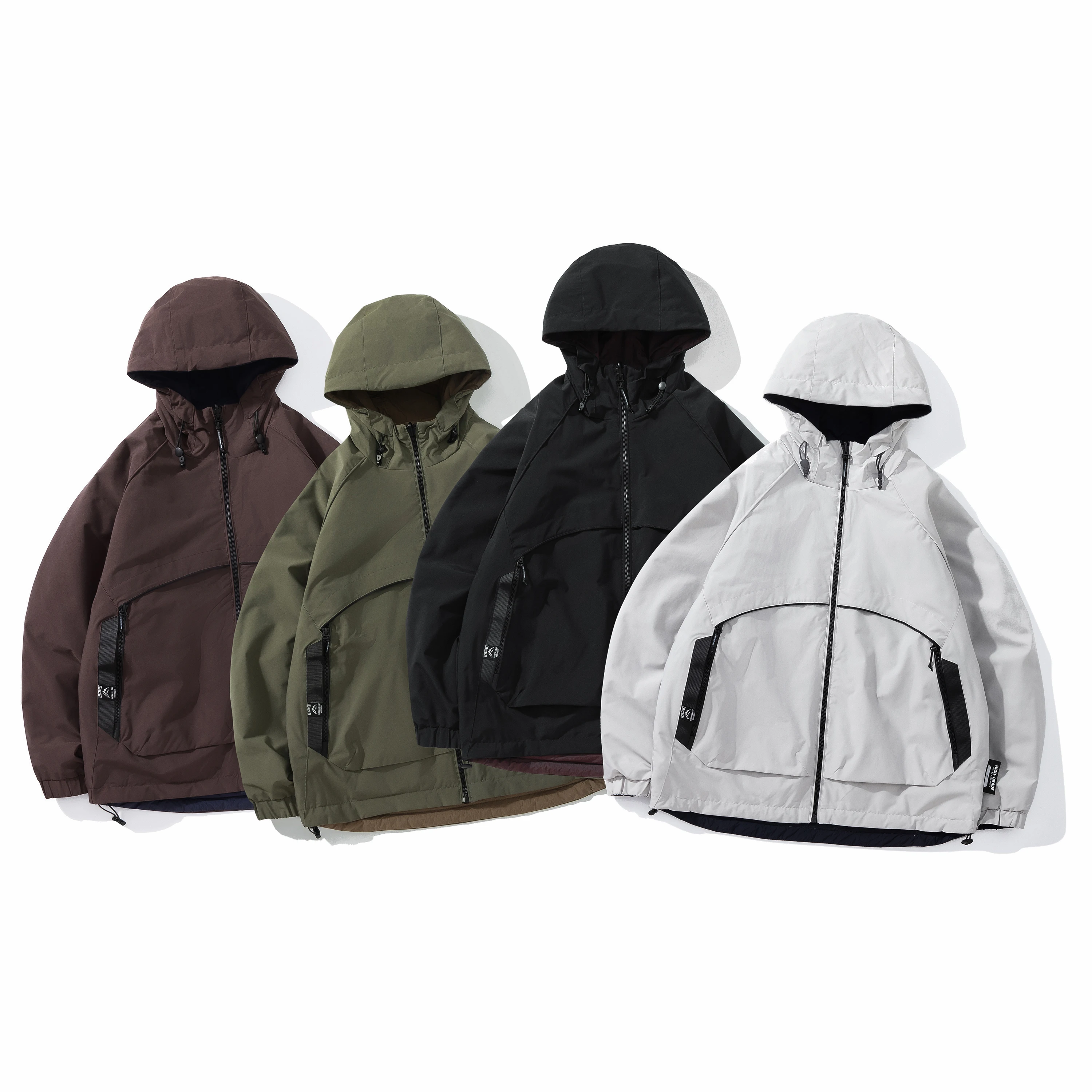 

Fall/Winter Unisex Jacket - Reversible Warm, Functional Utility Cotton, Windproof Cold-Resistant, Ideal for Outdoor Commute