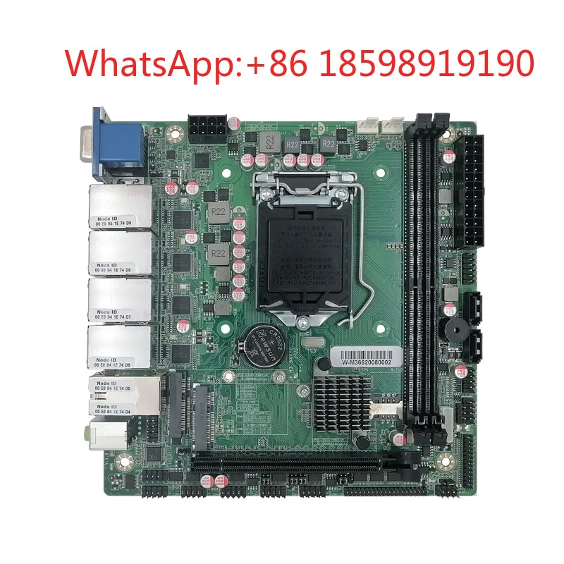 B365 LGA1151 10com six network optional POE visual communication design motherboard supports 6789 generation