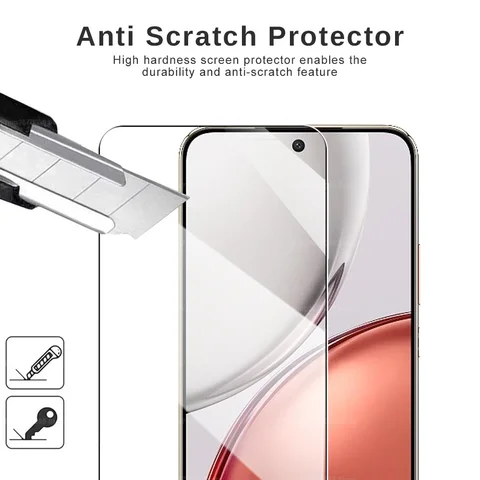 4 шт. закаленное стекло для Honor X9D 2025 6,79 "MTN-AN00 HonorX70 X 9D HonorX9D 5G Защитная пленка для экрана 2025 Стекло для телефона