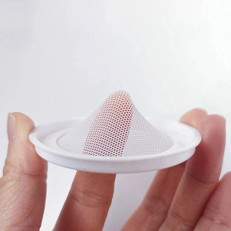 Caixa de pó de plástico ultrafina portátil pote solto viagem maquiagem jar peneira recipiente com espelho de sopro de pó