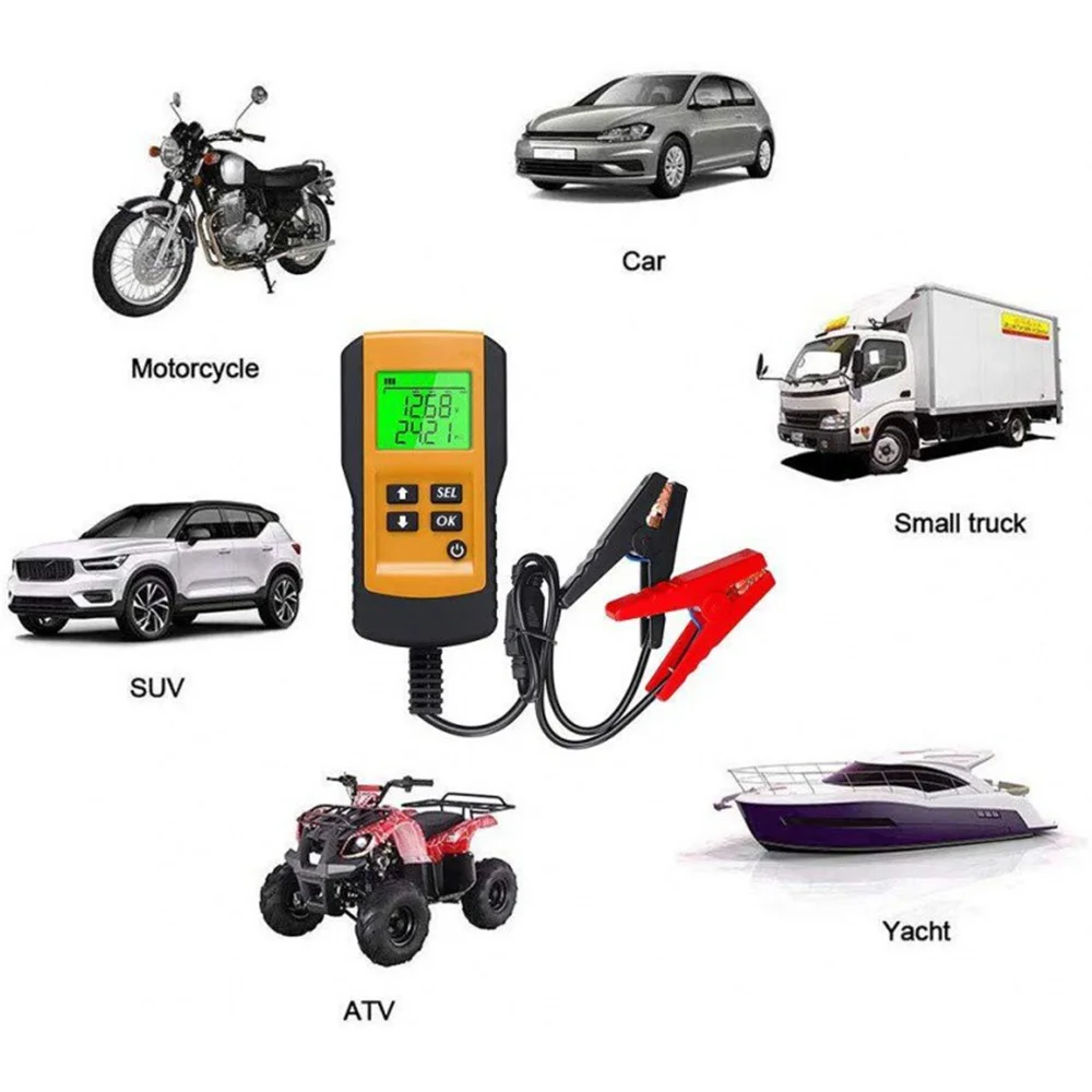 NEW Automobile Battery Tester Internal Resistance Life Battery Current Capacity Test Instrument Ae300 Scanner Tool