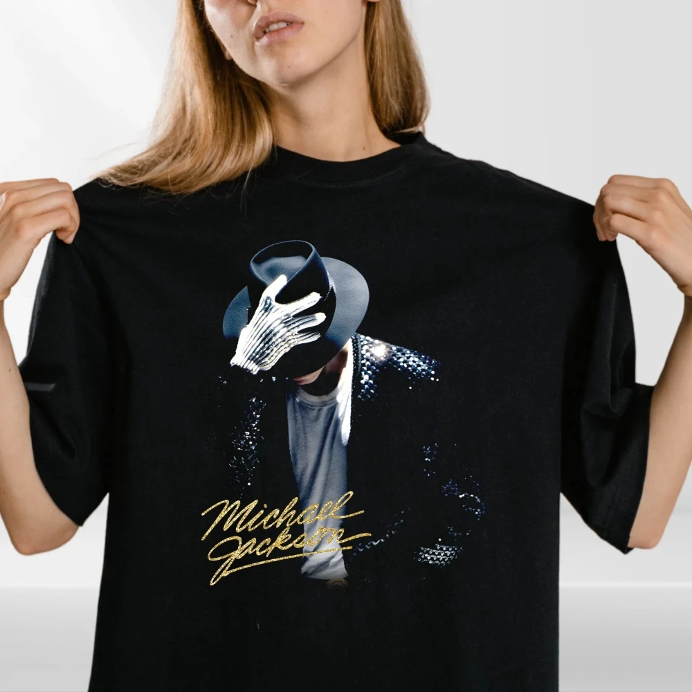 Michael Jackson 80s Thriller Crew Neck T-Shirt, Unisex, Summer Women Men Cotton Streetwear Shirt/T-Shirt Graphic T Shirts