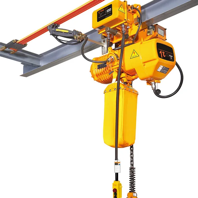 Sell Like Hot 2022 best selling CE approved single speed 1 ton electric chain hoist