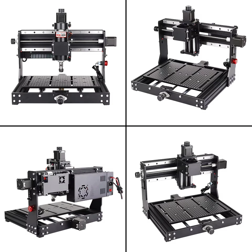 

CNC3020 plus CNC Wood Router with 500w Spindle Linear Guide High Precision Metal Engraving Milling Cutting Machine