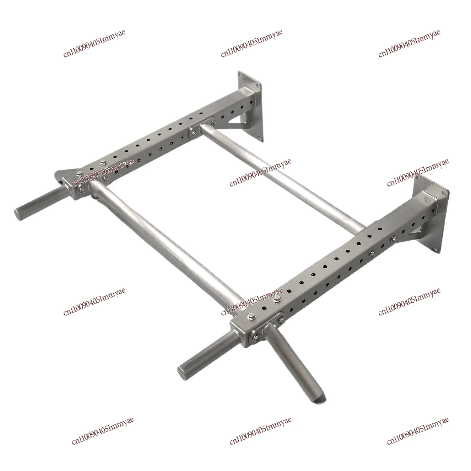 Stainless steel wall-mounted horizontal bar household indoor wall punching horizontal bar pull-up device