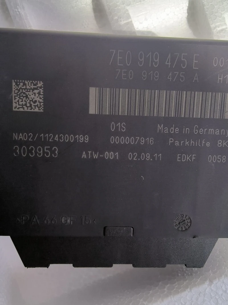 7E0919475AA PDC Parking Aid Control Module Reverse Radar Computer for VW Multivan T5 T6 7E0919475E J L