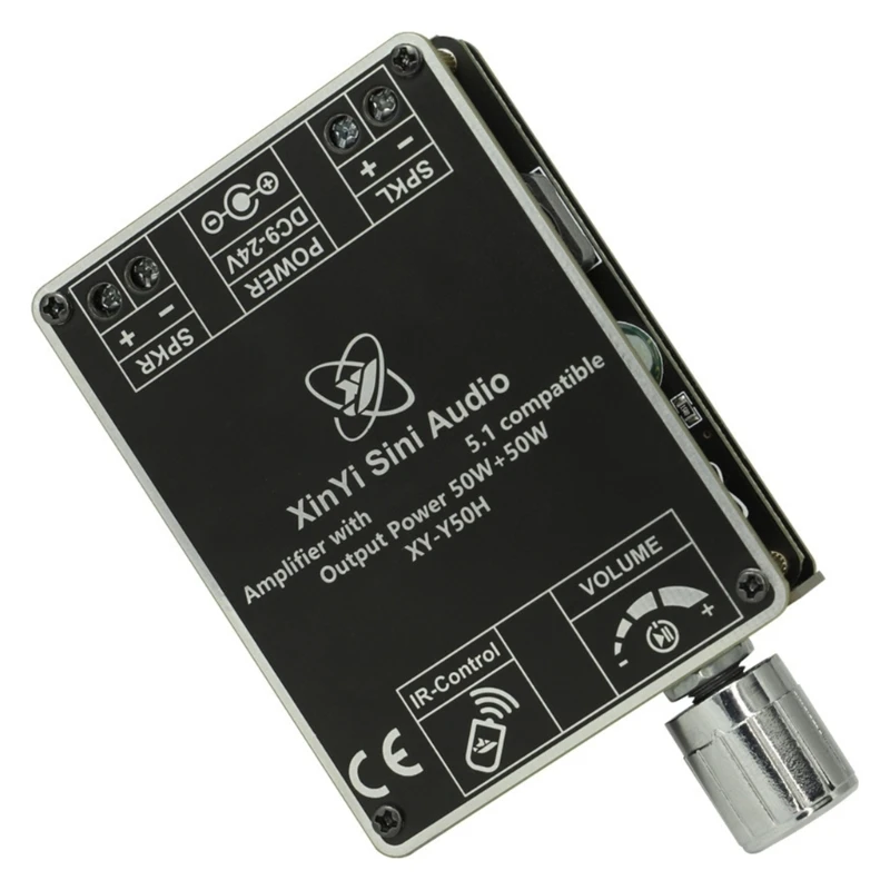 XYY50H 50Wx2 Amplificatori stereo musicali Scheda amplificatori di potenza Trasporto di goccia regolabile