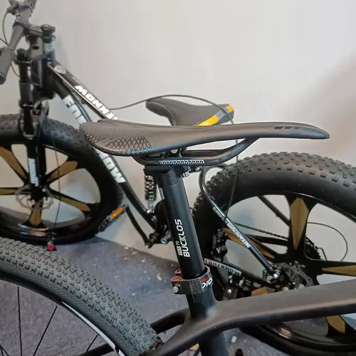 Imagen 2 del producto BUCKLOS 27,2mm 30,8mm 31,6mm tija de sillín de bicicleta aleación de aluminio tija de sillín de bicicleta de montaña tubo de sillín de bicicleta de carretera duradero para ciclismo