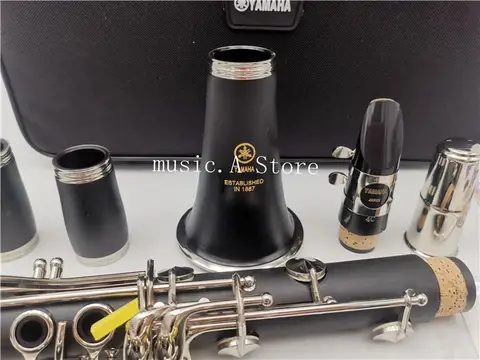 New 650 B-flat Tune Professional High Quality Woodwind Instruments Clarinet Black tube With Case Accessories