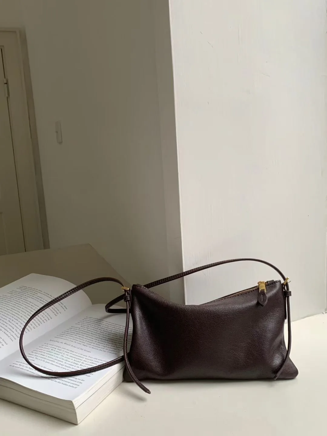 

Сумка-хобо из дубленой кожи, простая сумка-конверт, сумка для мобильного телефона, женская сумка через плечо Faion, повседневный коврик