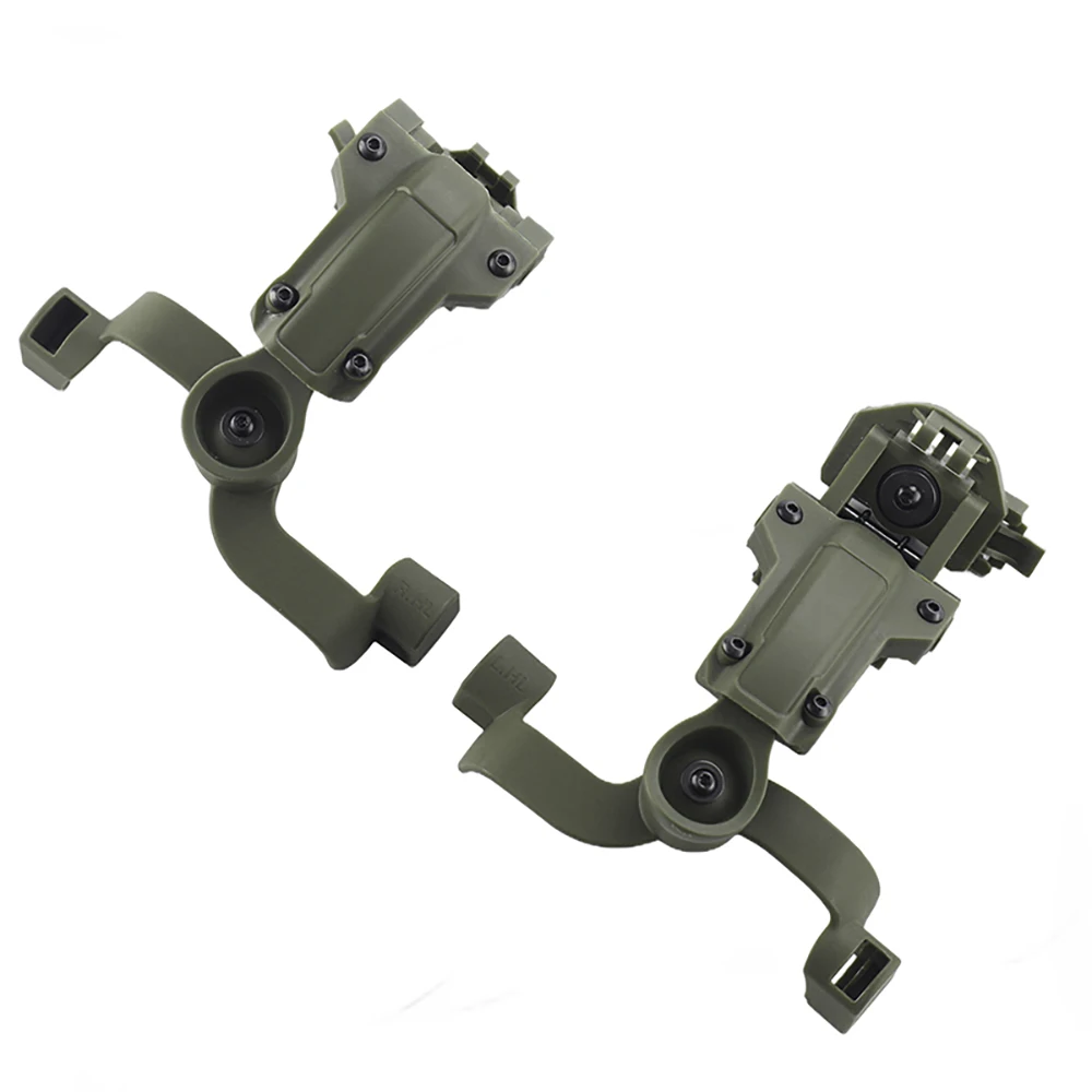 Impact Sportschießen elektronisches Headset am Helm montiert siehe Jagd-Pickup-Geräuschreduzierung Gehörschutz taktischer Kopfhörer