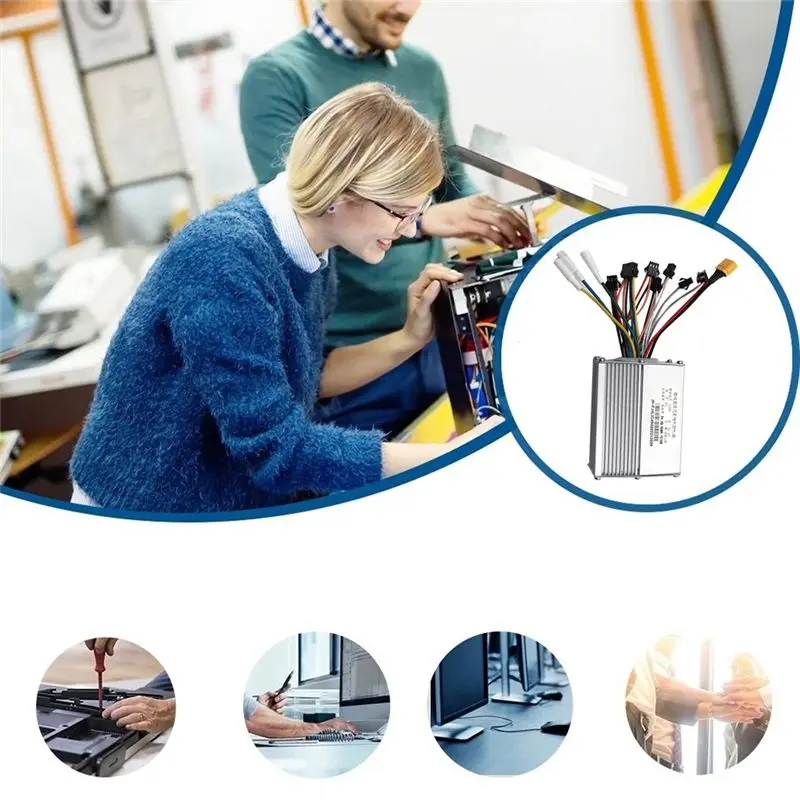 

AA74 For JP 60V 25A Controller Brushless Motor Without Hall Controller for JP Electric Scooter Accessories