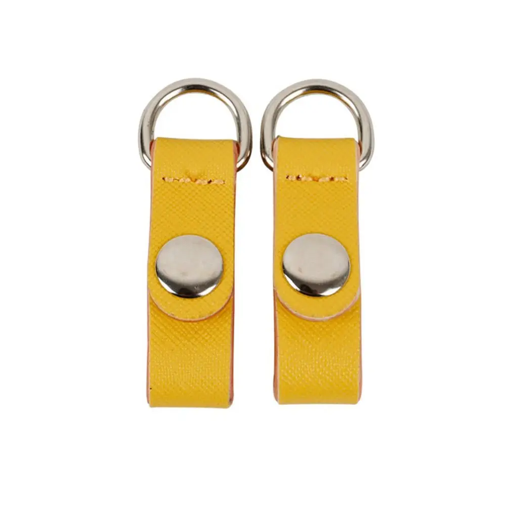 1 Pair Attachment Leather Bag Strap Buckle Detachable All-match Connect Hook Closure Clip for Obag