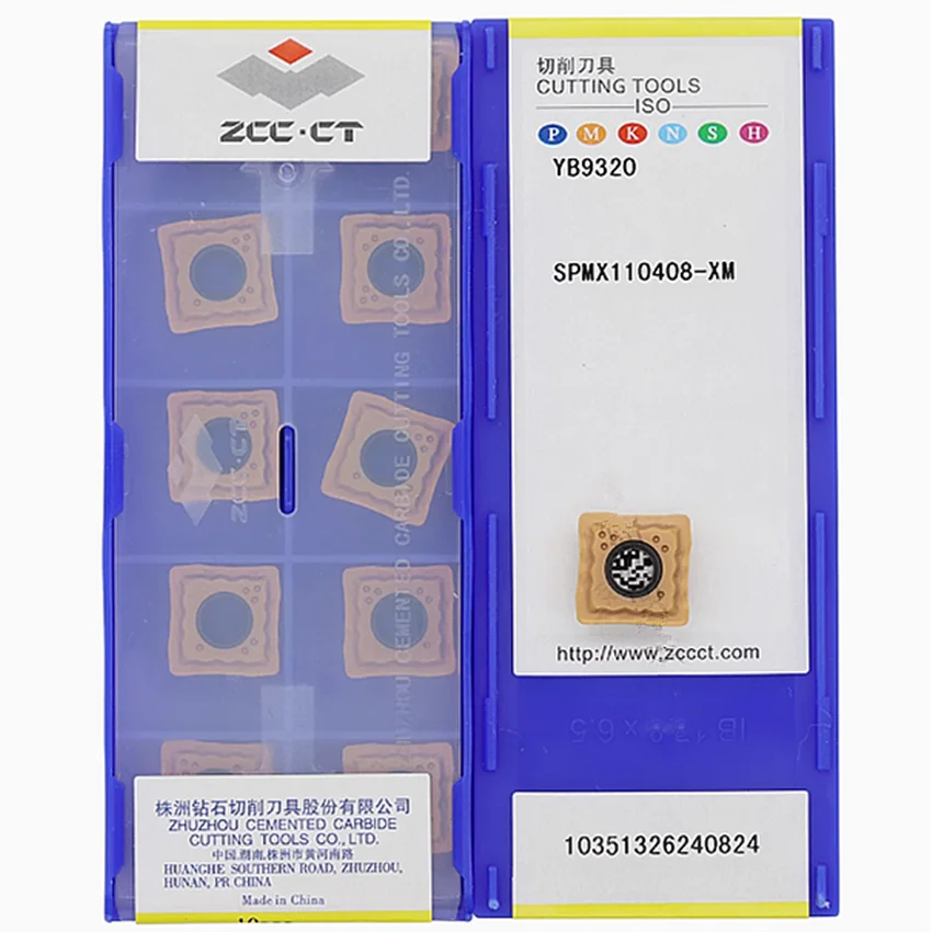 

SPMX110408-XM YB9320/SPMX110408-XM YB6338/SPMX110408-EM YB9320/SPMX110408-LM YB9320 ZCC.CT Твердосплавные пластины с ЧПУ Инструменты для U-сверла