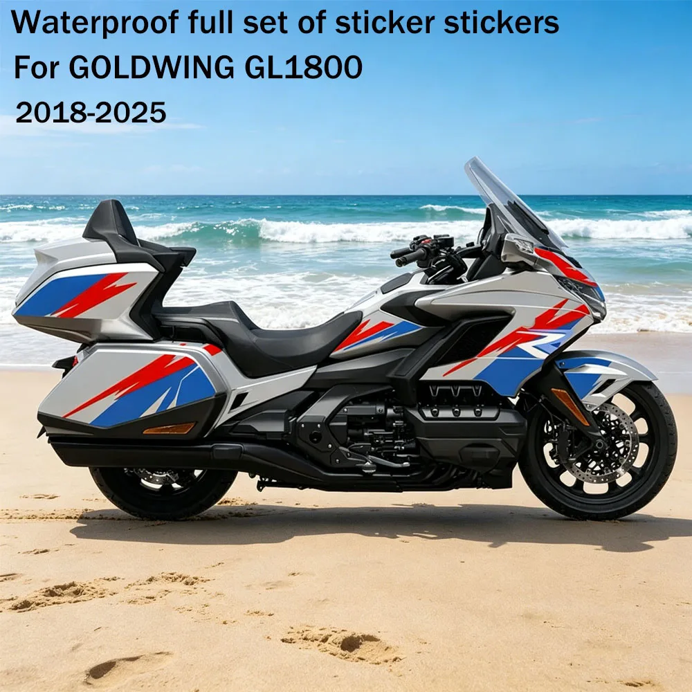 For GOLDWING GL1800 Motorcycle Body Stickers Modified Accessories Stickers Personalized Creative Protection Stickers GL1800