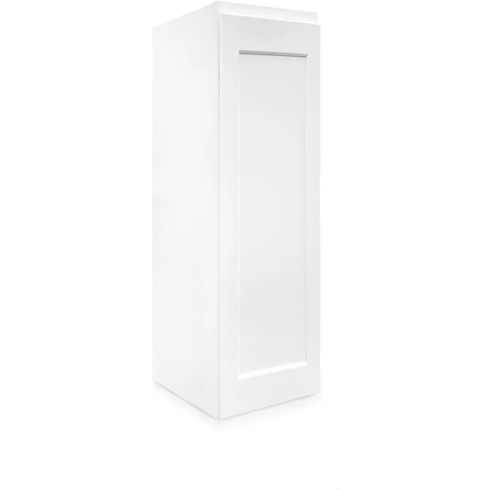 

Wall Kitchen Cabinet, White Shaker Cabinet, Wall Mounted, RTA Upper Cabinet, Modern for Kitchen and Bathroom
