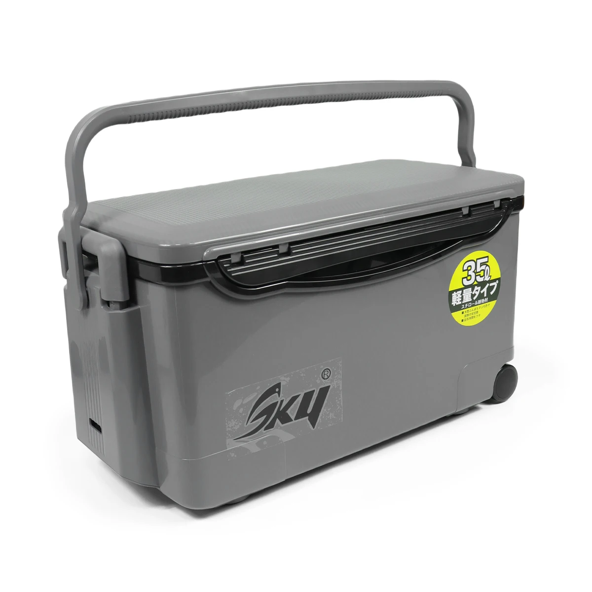 

Sell 35L Ice Chest Picnic Plastic Hard Coolers Ice Cooler With Handle Wheel Fishing Gear and Tackle 48 Hour Insulation Box