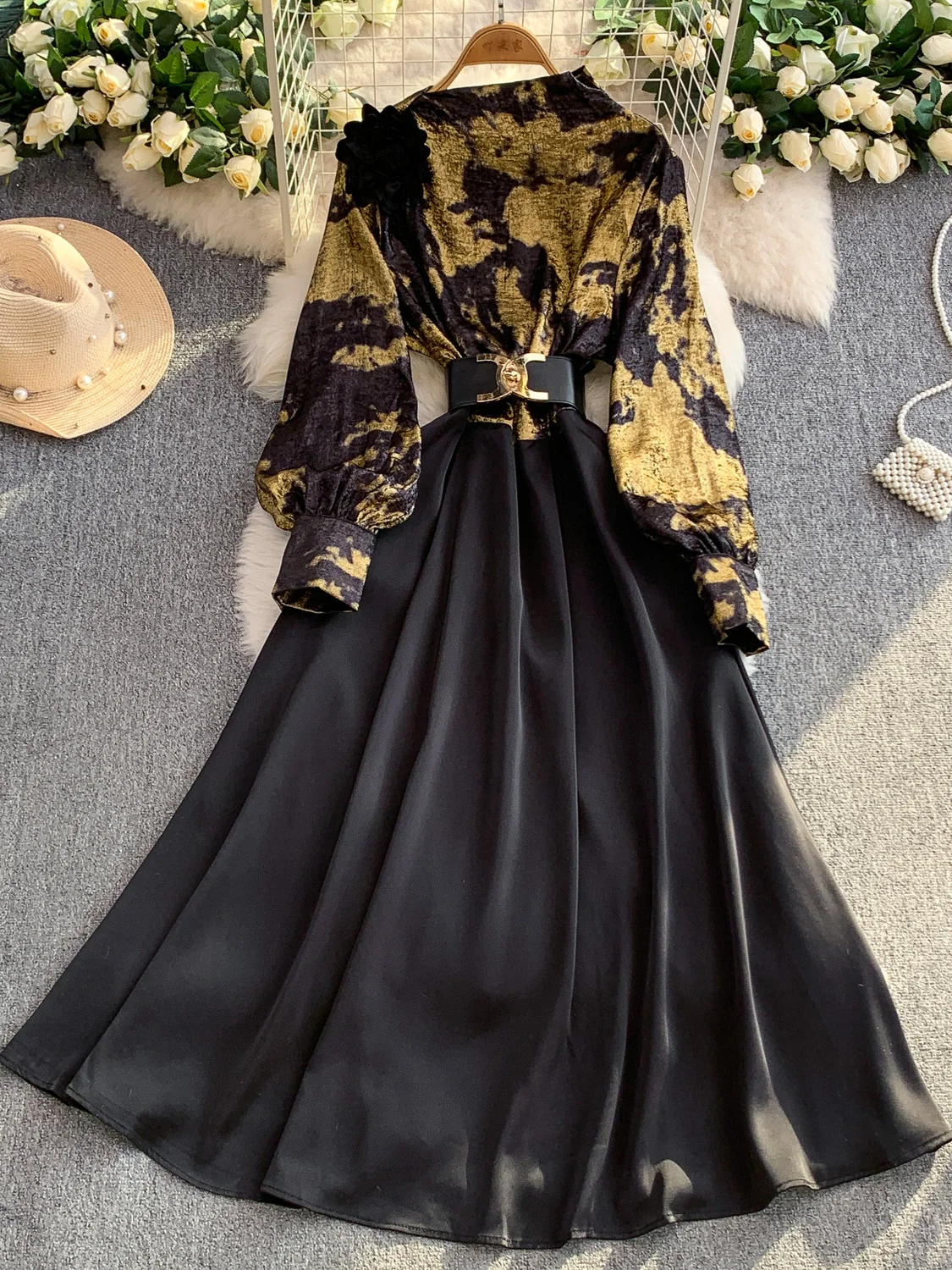 Ele Satin Print Dr … - image