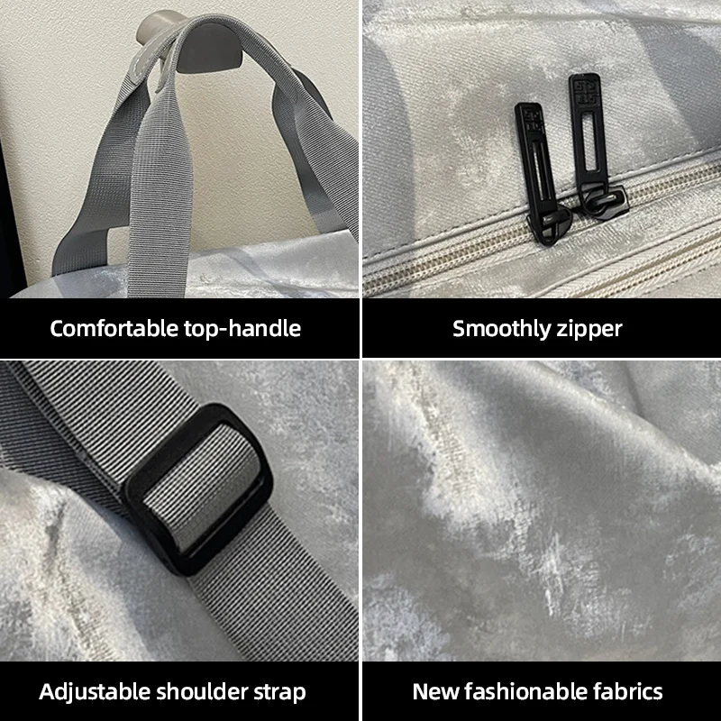 Bolsa táctica de lona impermeable multiuso con compartimento seco - imagen 4
