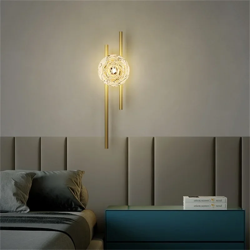 COLIN Modern Luxury Wall Lamp Creative LED Scones Indoor Home Decorative Lighting Brass Fixtures