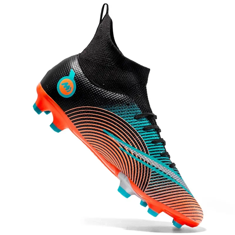 Botas de fútbol TF/FG para hombre, zapatos de fútbol profesionales de alta calidad, tacos de fútbol para adolescentes, zapatillas deportivas antideslizantes para exteriores