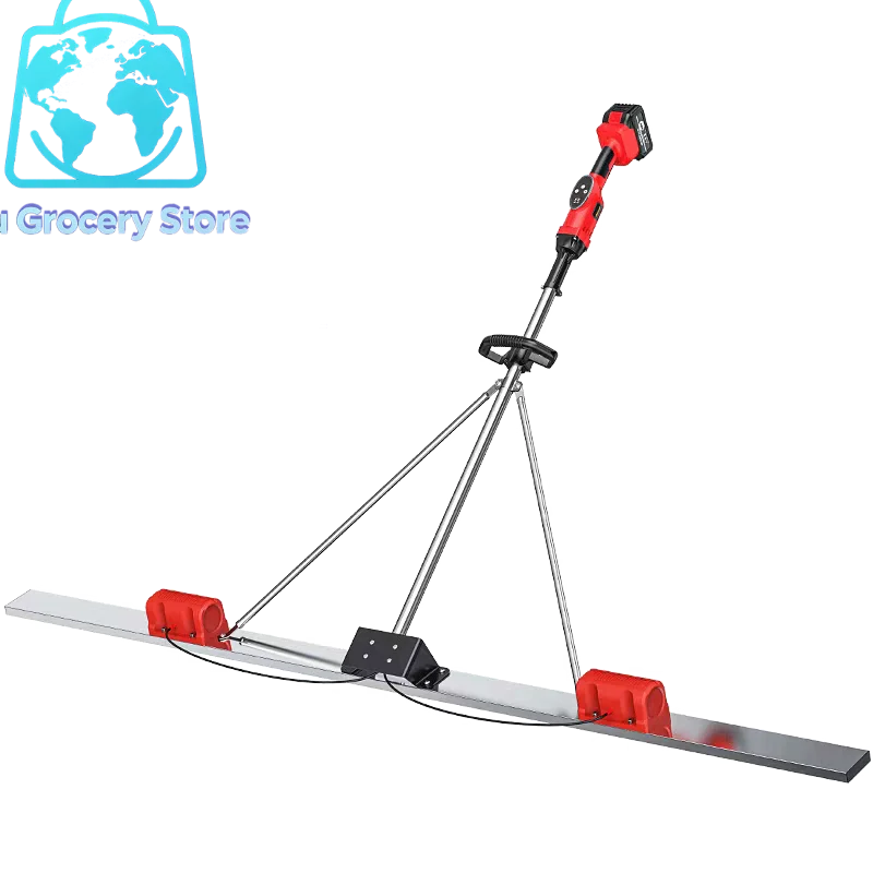 Rechargeable Lithium Battery Concrete Flattening Ruler Cement Pavement Leveling Machine Flattener