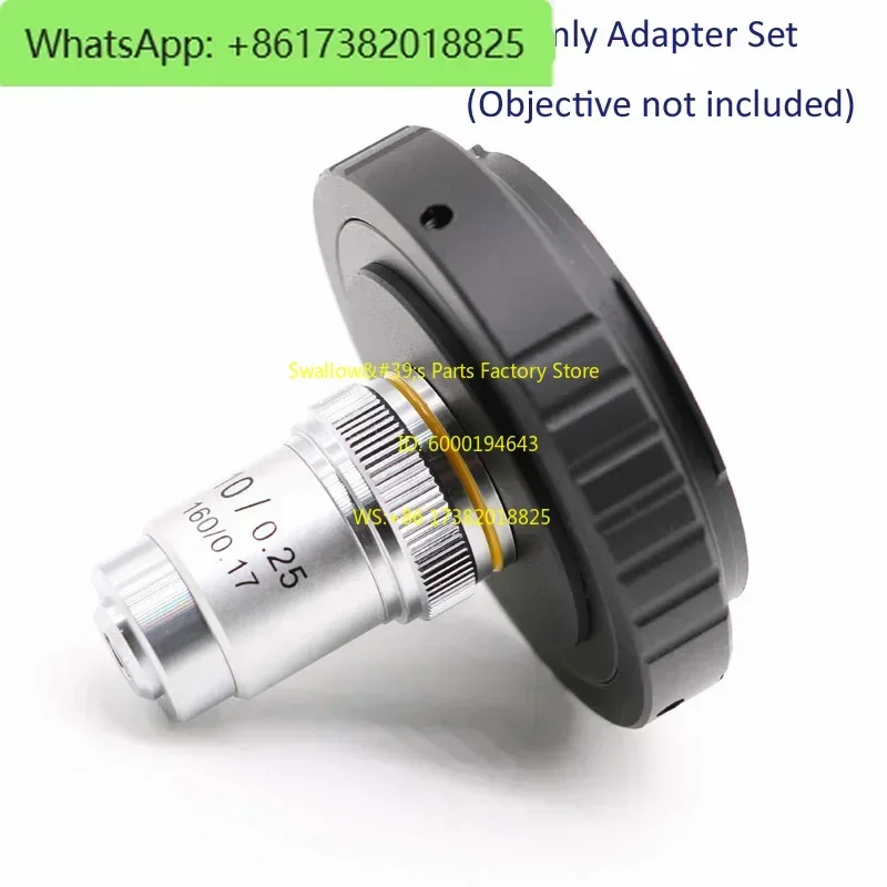 

AmScope Adapter Combination - Camera to AmScope RMS objective Macro Photography Recommendation
