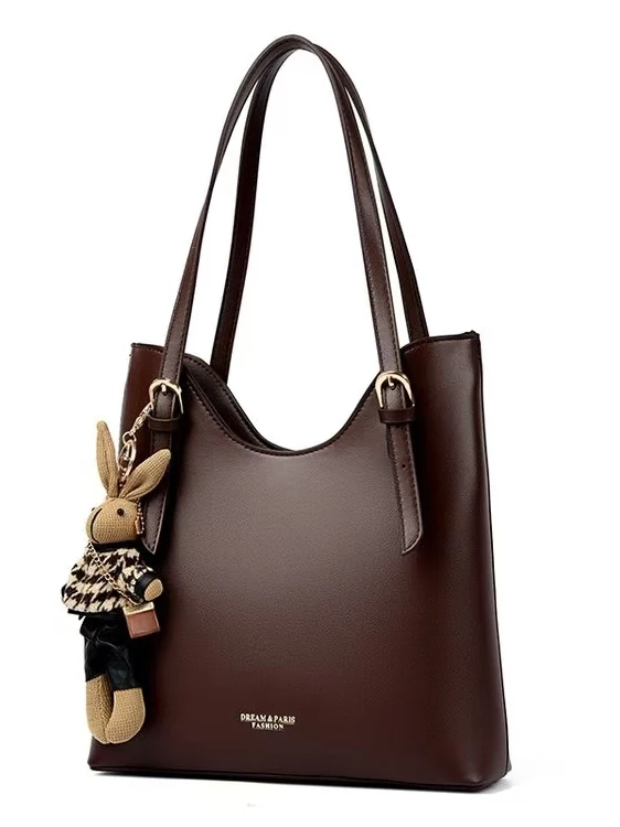 

Большая женская сумка-тоут, большая пригородная сумка Capaci, модная универсальная сумка на одно плечо, сумка-ведро под мышками, сумка