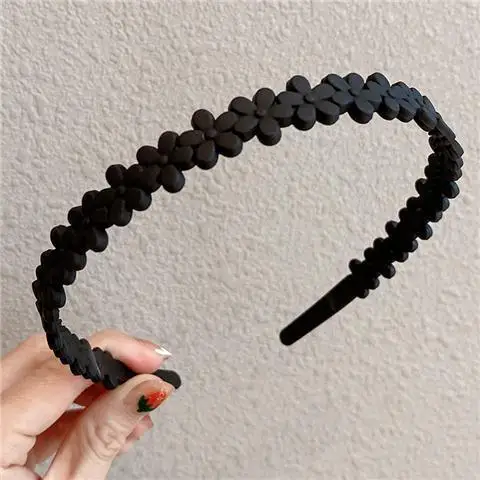 Neue Mode Alle-spiel Acryl Süße Blume Stirnband Stirnbänder für Frauen Mädchen Clamp Haar Zubehör Headwear Großhandel