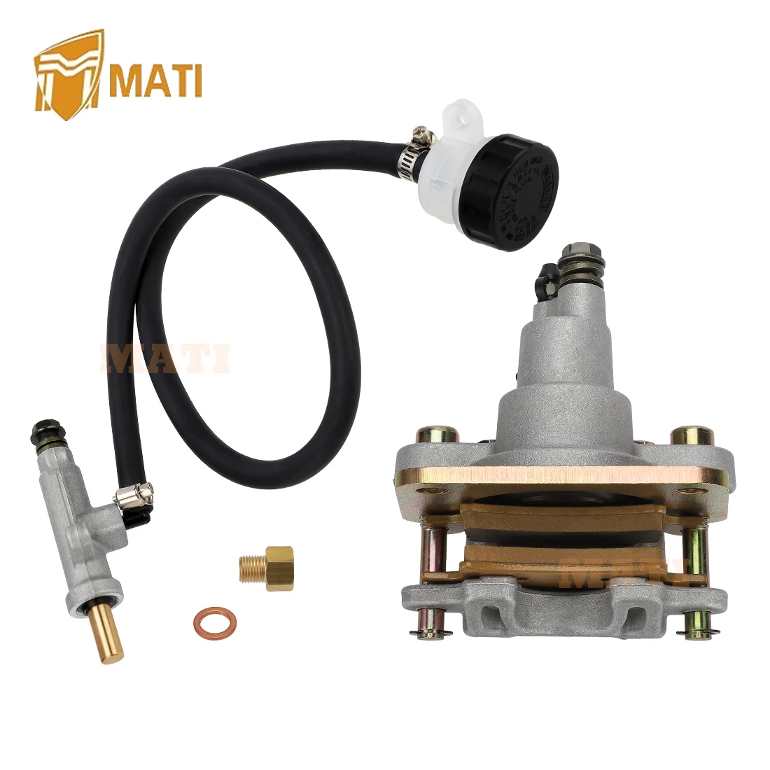 

M MATI Rear Brake Caliper & Master Cylinder for 2002-2006 Polaris Magnum 325 330 500 Xpedition 325 425 1910425 1910311 1910791