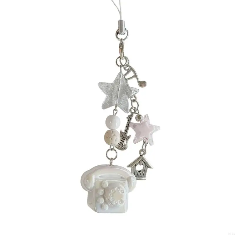 Nostalgic Phone Keyring Safe Edges Gift Phone Strap For Friend Family Members 964A